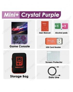 MIYOO Mini Plus nešiojamas retro rankinis žaidimų konsolė V2