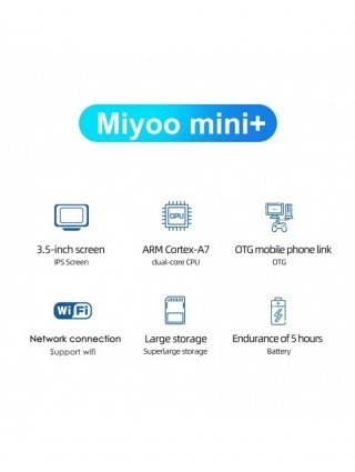 MIYOO Mini Plus nešiojamas retro rankinis žaidimų konsolė V2