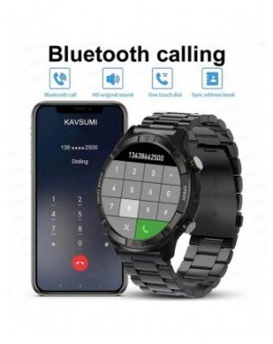 Naujas išmanusis laikrodis AMOLED HD ekranas "Bluetooth"
