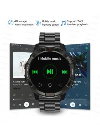 New Smart Watch Men AMOLED HD Screen Bluetooth Call 4G Local