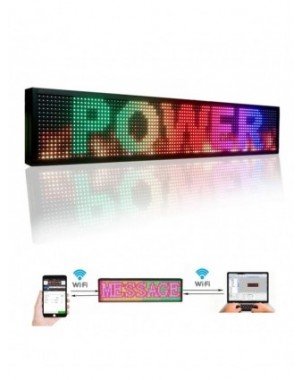 Outdoor Full Color P10 Wifi Scrolling Texts Messages Board