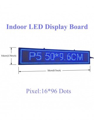 P5 LED Display Screen 50CM WiFi/USB LED Open Sign Custom