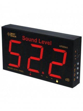 SMART SENSOR AR884A Sound Level Meter with Large LCD Screen