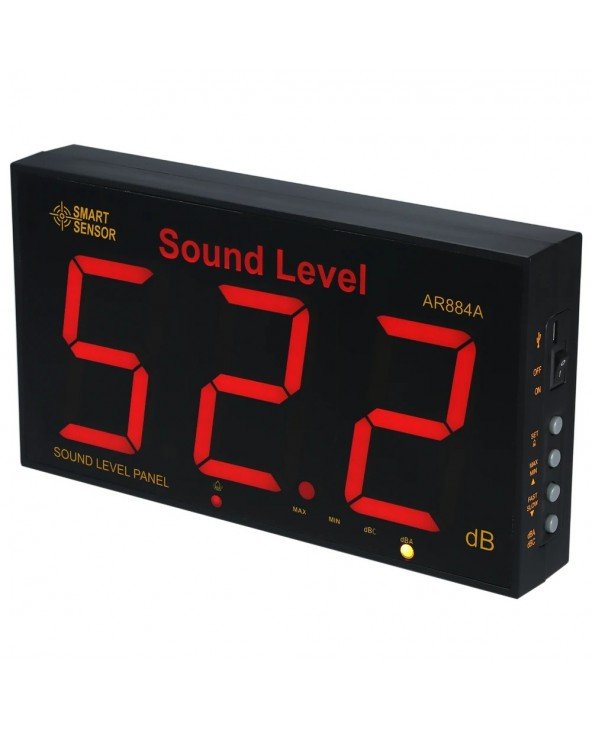 SMART SENSOR AR884A Sound Level Meter with Large LCD Screen SMART SENSOR AR884A Sound Level Meter with Large LCD Screen