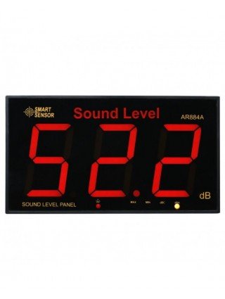 SMART SENSOR AR884A Sound Level Meter with Large LCD Screen
