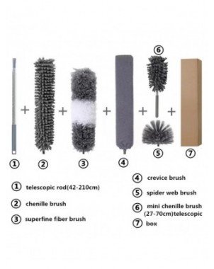 Telescopic Cleaning Duster Brush Extended Long Crevice Spider