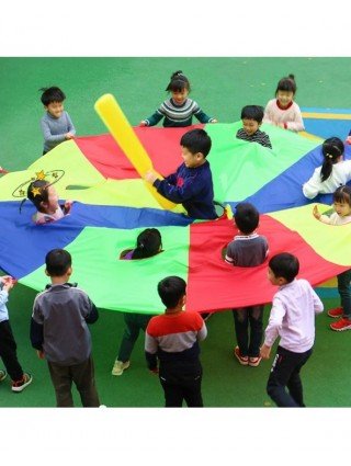 Vaikai Rainbow Umbrella Kindergarten Lauko Pramogos ir sportas