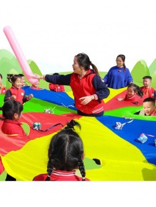 Vaikai Rainbow Umbrella Kindergarten Lauko Pramogos ir sportas