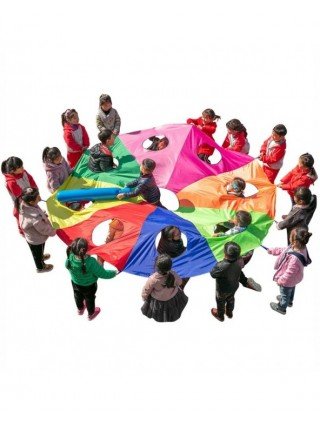 Vaikai Rainbow Umbrella Kindergarten Lauko Pramogos ir sportas