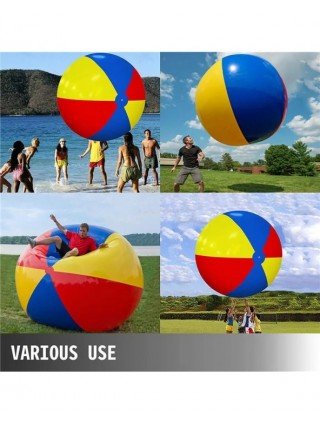 100/200cm milžiniškas pripučiamas kamuolys paplūdimio Pvc