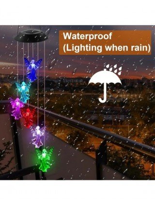 LED Solar Variable Light, Waterproof Color Gradient Butterfly