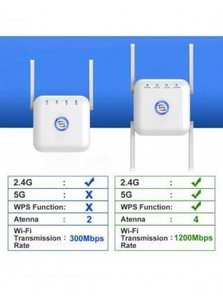 5g WiFi Repeater Router Signal Wifi Amplifier Wifi Extender