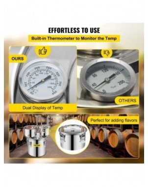 12L 20L 30L 50L Alkoholio virimo distiliatorius DIY Moonshine