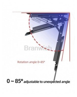 50-75" Ceiling TV LIFT Electric Remote Control Rotating DT500
