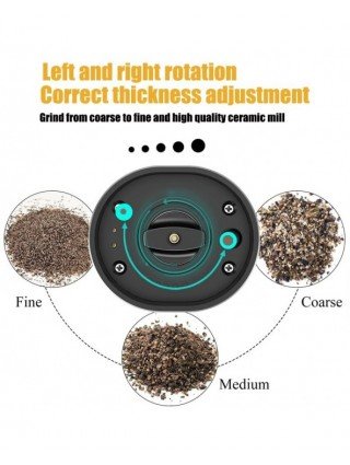 Automatic Pepper Grinder Salt And Pepper Grinder USB