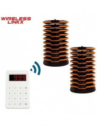 Wireless Restaurant Pager System Guest Customer Waiter Calling