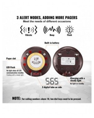 Restaurant Pager System Wireless Long Range Lineup Waiting