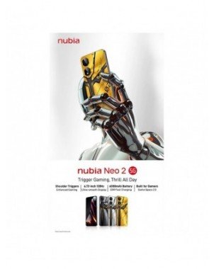 2024 Originalus "Nubia Neo 2" 5G mobilusis telefonas 6000 mAh