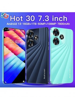 2024 Nauji mobilieji telefonai Hot30 Smartphone 5G originalus