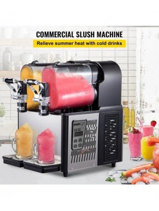 Komercinė "Slushy" mašina 3LX2 rezervuaro "Slush Drink Maker"