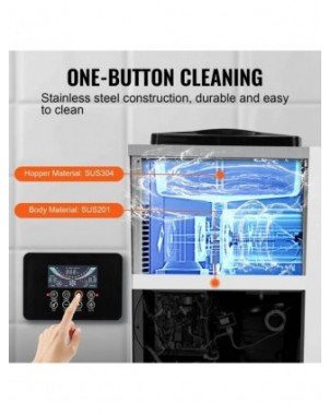 Commercial Ice Cream Machine 1000W Single Flavor Countertop