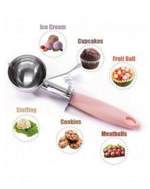 Stainless Steel Ice Cream Scoop, Ice Ball Maker, Watermelon