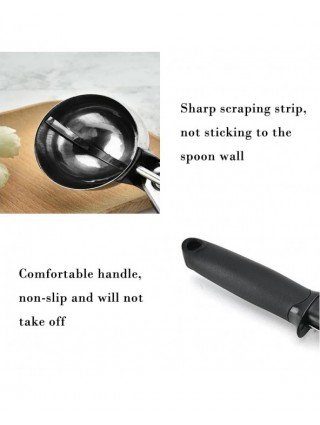 Stainless Steel Ice Cream Scoop, Ice Ball Maker, Watermelon