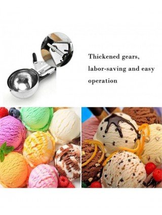 Stainless Steel Ice Cream Scoop, Ice Ball Maker, Watermelon
