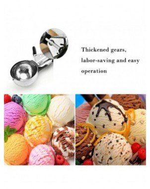 Stainless Steel Ice Cream Scoop, Ice Ball Maker, Watermelon