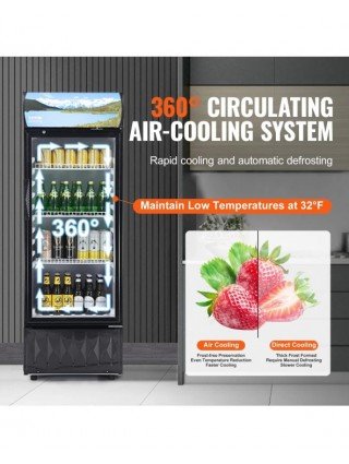 Commercial Refrigerator,195L 275L 345L 420L Beverage