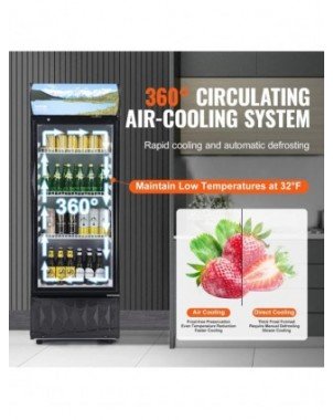 Commercial Refrigerator,195L 275L 345L 420L Beverage