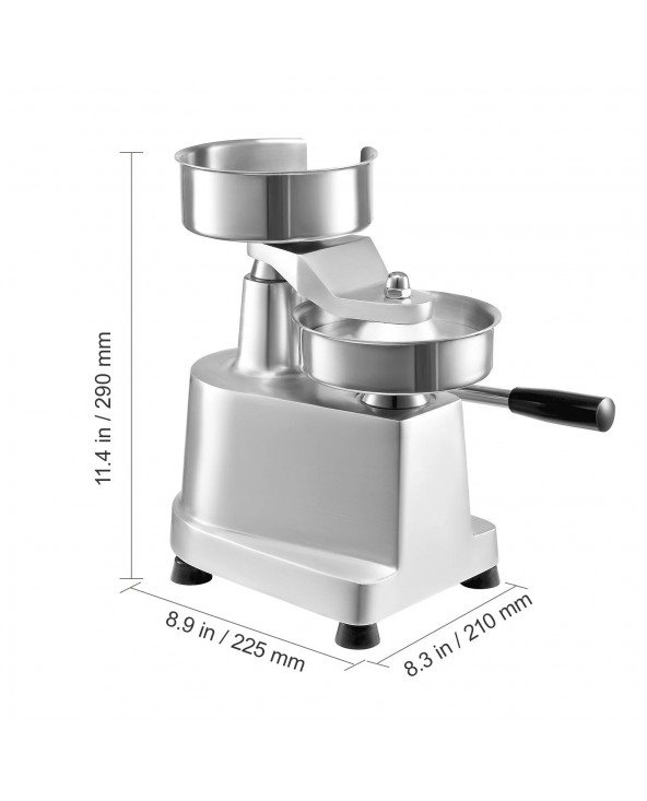 Commercial Burger Patty Maker 100mm/4in Hamburger Beef Patty