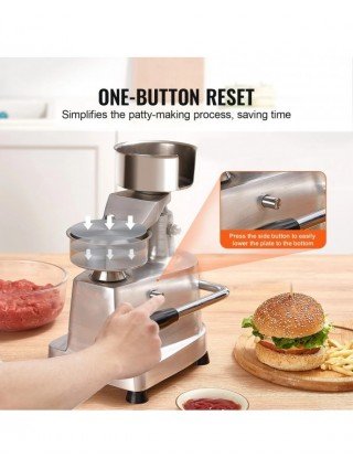 Commercial Burger Patty Maker 100mm/4in Hamburger Beef Patty