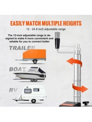Electric Trailer Dolly 5000lbs Towing Capacity 350W 12V Trailer