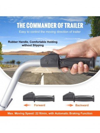 Electric Trailer Dolly 5000lbs Towing Capacity 350W 12V Trailer
