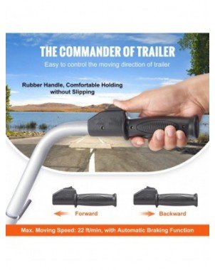 Electric Trailer Dolly 5000lbs Towing Capacity 350W 12V Trailer