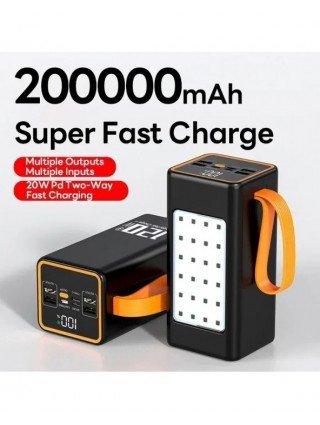 200000mAh Large Capacity Two-way Fast Charging 120W Portable
