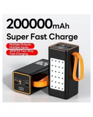200000mAh Large Capacity Two-way Fast Charging 120W Portable