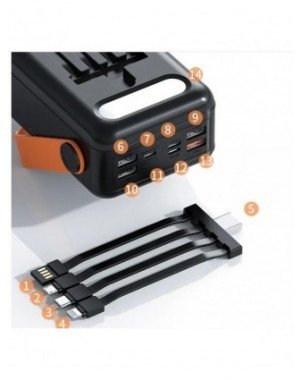 200000mAh Large Capacity Two-way Fast Charging 120W Portable