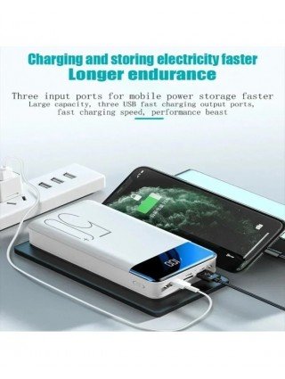 2024 New Wireless Power Bank 200000mAh Intelligent Control