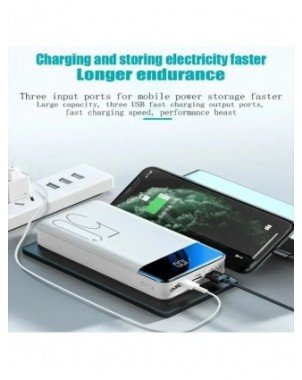 2024 New Wireless Power Bank 200000mAh Intelligent Control