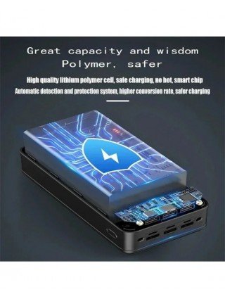 2024 New Wireless Power Bank 200000mAh Intelligent Control