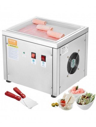 Fried Ice Cream Roll Machine, 11" x 9.5" Stir-Fried Ice Cream