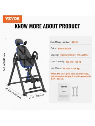 Inversion Table Heavy Duty Inversion Table Decompression Back