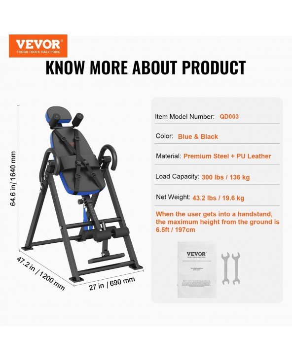 Inversion Table Heavy Duty Inversion Table Decompression Back