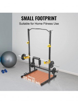 Squat Stand Power Rack Multi-Functional Power Rack with Pull up