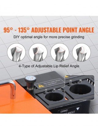 Drill Bits Sharpener 3-13mm Mill Grinder Sharpener Portable