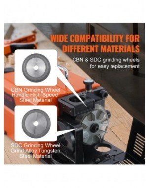 Drill Bits Sharpener 3-13mm Mill Grinder Sharpener Portable