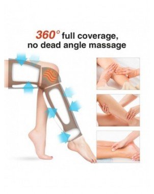 Electric 360° Full Cover Leg Massager Hot Compress Leg