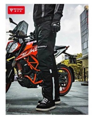 Winter Motorcycle Riding Quick Release Pants Warm Waterproof